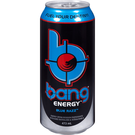 Bang Blue Razz Energy Drink 473ml - The Snacks Box - Asian Snacks Store - The Snacks Box - Korean Snack - Japanese Snack