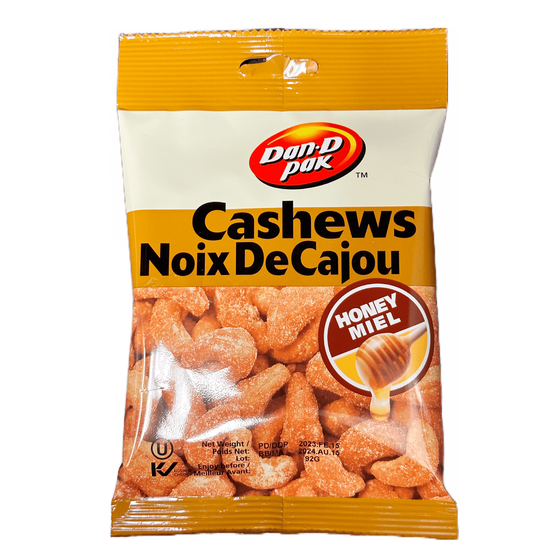 Dan D Pak Cashews Honey 100g - The Snacks Box - Asian Snacks Store - The Snacks Box - Korean Snack - Japanese Snack