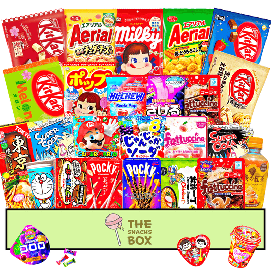Japanese Snack Box - The Snacks Box - Asian Snacks Store - The Snacks Box - Korean Snack - Japanese Snack