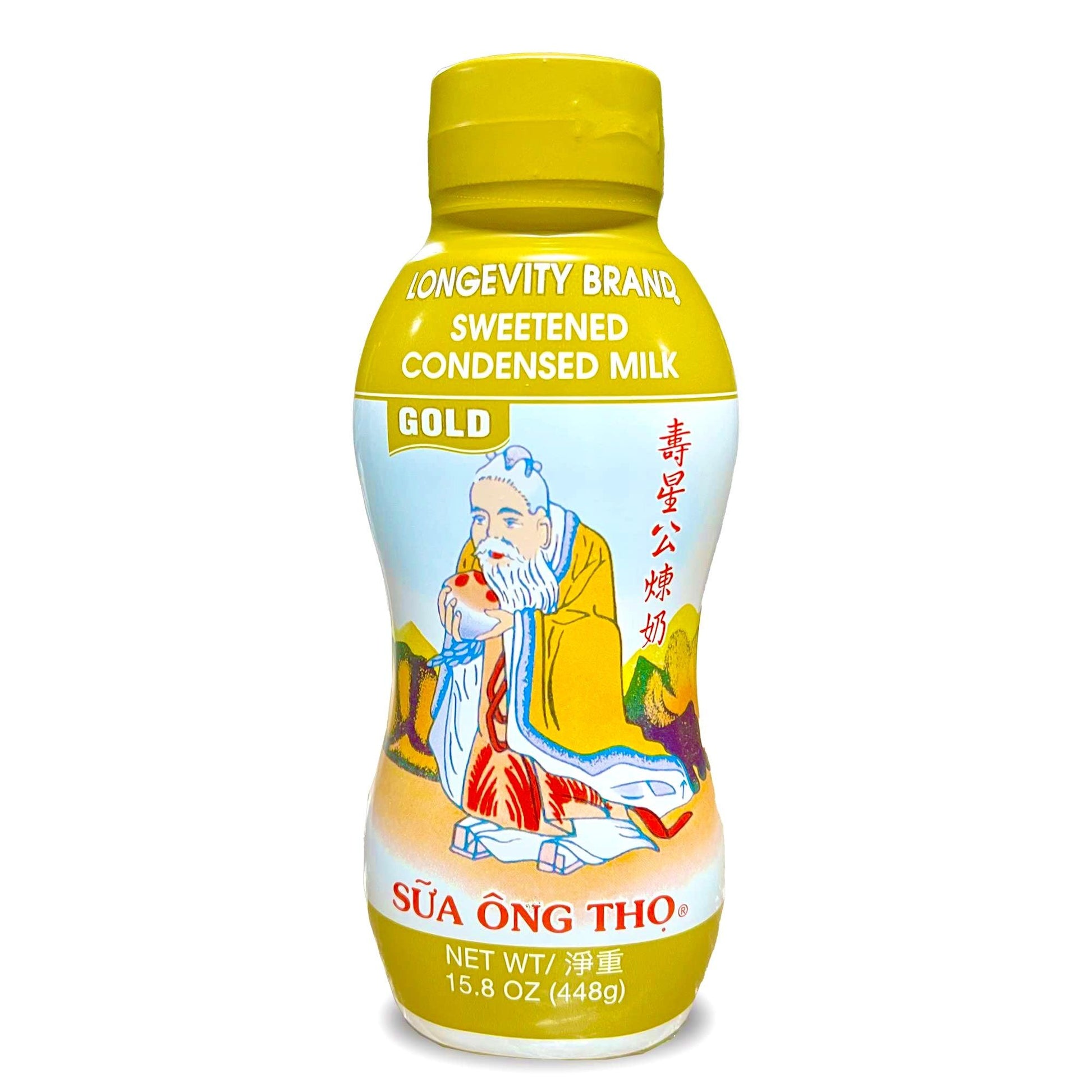 Longevity Brand Sweetened Condensed Milk 448g - The Snacks Box - Asian Snacks Store - The Snacks Box - Korean Snack - Japanese Snack
