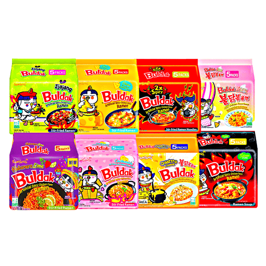 Mega SamYang Spicy Lover Box - The Snacks Box - Asian Snacks Store - The Snacks Box - Korean Snack - Japanese Snack