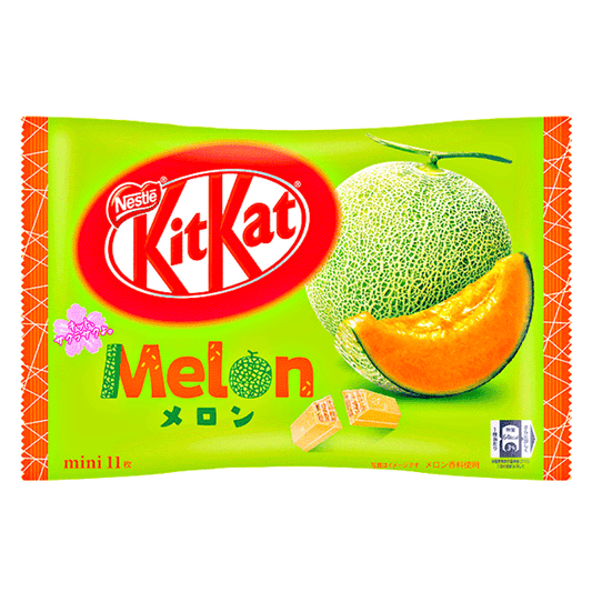 Nestle KitKat Mini Melon 11pcs - The Snacks Box - Asian Snacks Store - The Snacks Box - Korean Snack - Japanese Snack