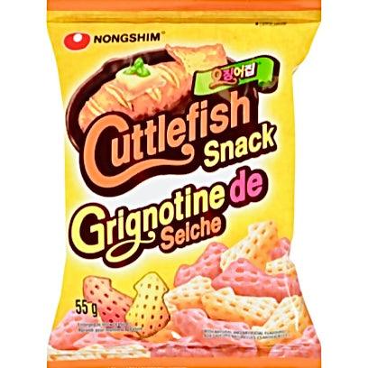 Nongshim Cuttlefish Snack 55g - The Snacks Box - Asian Snacks Store - The Snacks Box - Korean Snack - Japanese Snack