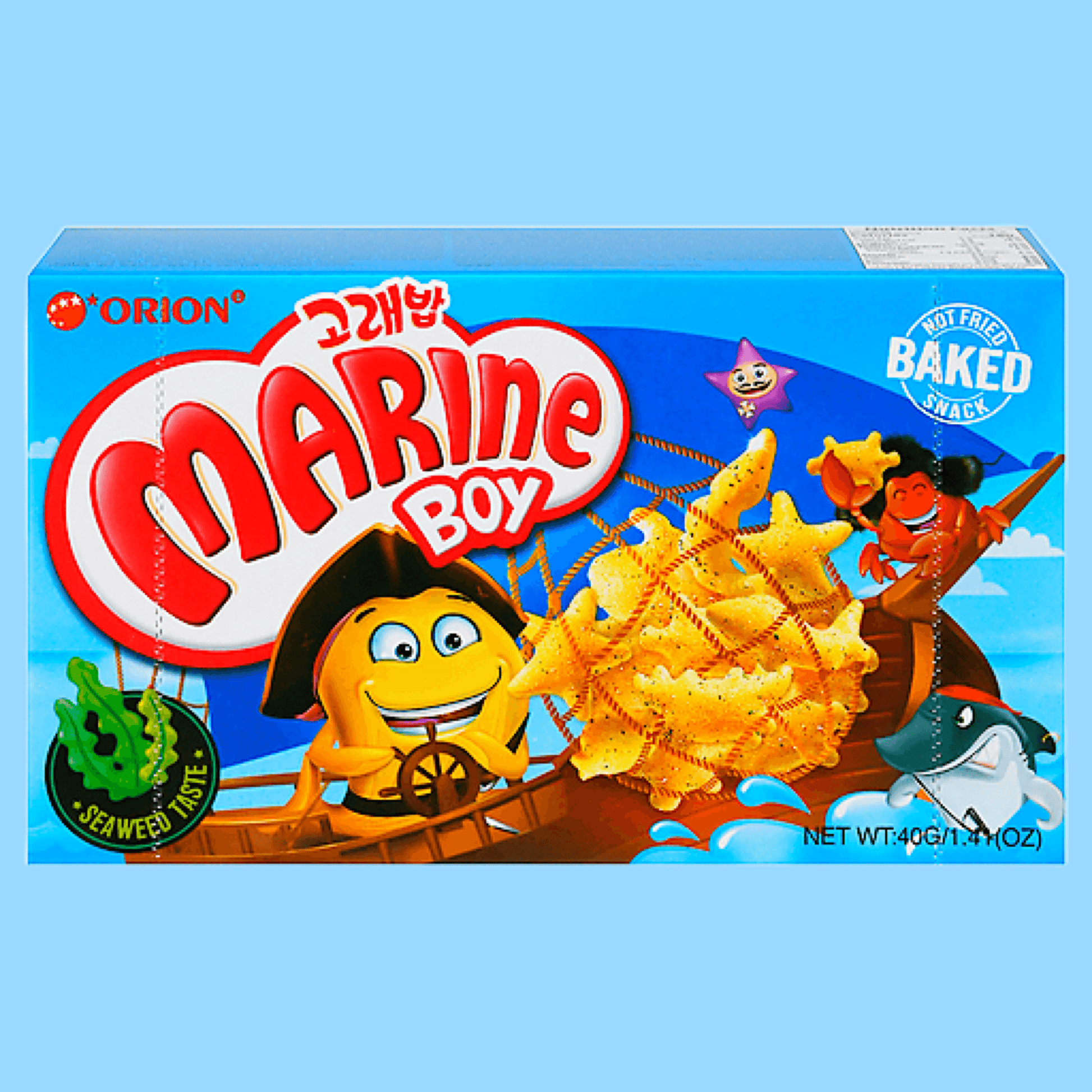 Orion Marine Boy Snack(40G) - The Snacks Box: Online Asian Grocery Store in  Canada