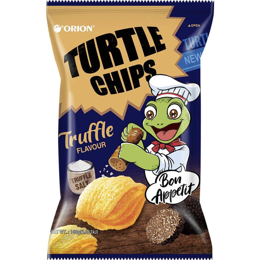 Orion Turtle Chips Truffle Flavor 160g - The Snacks Box - Asian Snacks Store - The Snacks Box - Korean Snack - Japanese Snack